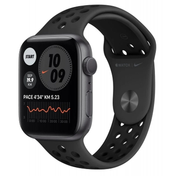 Смарт-годинник Apple Watch Nike SE GPS, 40mm Space Grey Aluminium Case with Anthr (MKQ33UL/A)