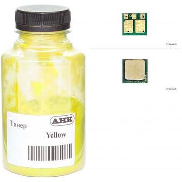 Картридж AHK HP CLJ M180/181 35г Yellow +chip (1505184)