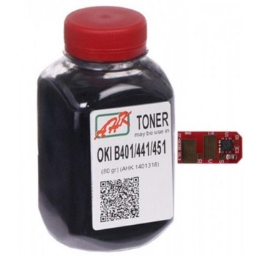 Картридж AHK OKI B401/MB441/MB451 (+chip) (1401336)