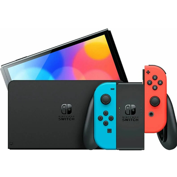 Ігрова приставка Nintendo Switch OLED 64Gb Neon Blue and Neon Red