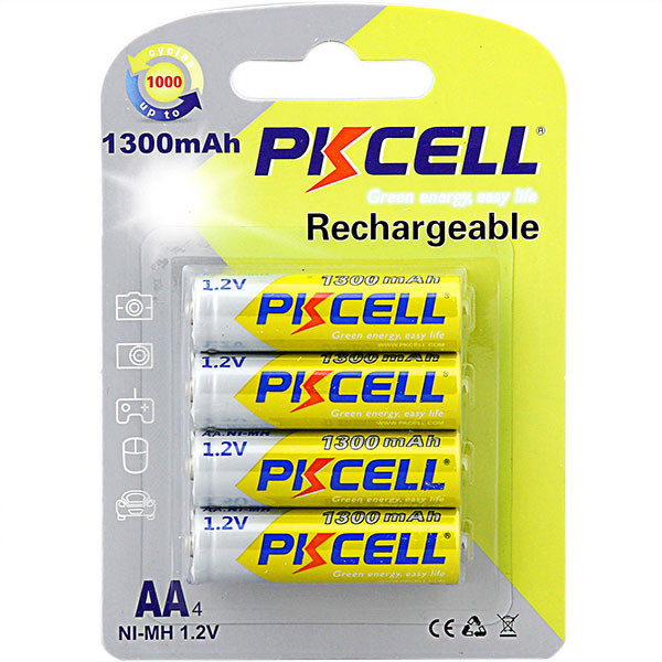 Батарейка PKCELL HR06/AA 1300mAh Blister/4pcs (PC/AA1300-4BR)