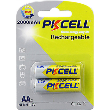 Аккумулятор PKCELL HR06/AA 2000mAh Blister/2pcs (PC/AA2000-2BR)