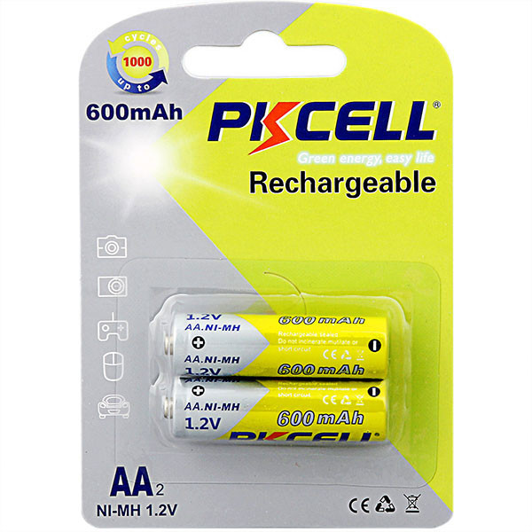 Батарейка PKCELL HR06/AA 600mAh Blister/2pcs (PC/AA600-2BR)