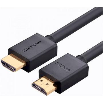 Кабель Ugreen HDMI M - M 1.0 м V2.0 Cafule 4K Black (HD104)