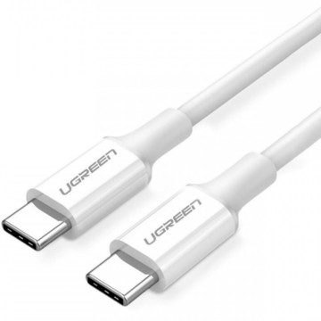 Кабель USB Ugreen USB 2.0 Type-C M-M 2 м (20V/5A) (100W) White (US300)