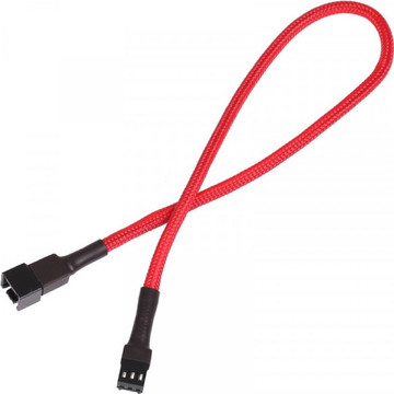 Внутрішній кабель та шлейф Noname 4pin M/F 0.27m Red