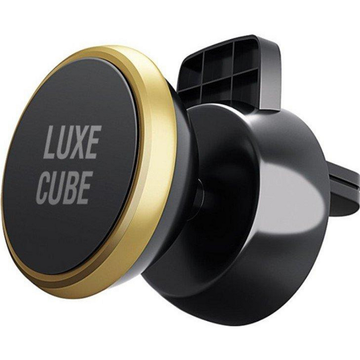 Автодержатель Luxe Cube магнитный Black (8886668686204)