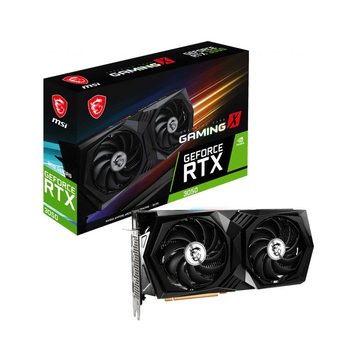 Видеокарта MSI GF RTX 3050 8GB GDDR6 Gaming X 8G (GeForce RTX 3050 GAMING X 8G)