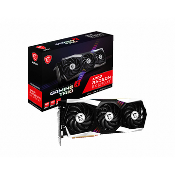 Відеокарта MSI AMD Radeon RX 6750 XT 12GB GDDR6 Gaming X TRIO (Radeon RX 6750 XT Gaming X TRIO 12G)