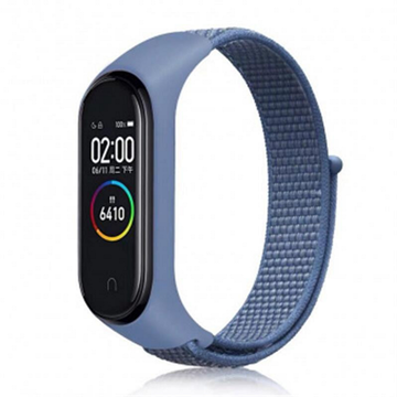  BeCover Nylon Style for Xiaomi Mi Smart Band 5/6 Blue (705417)