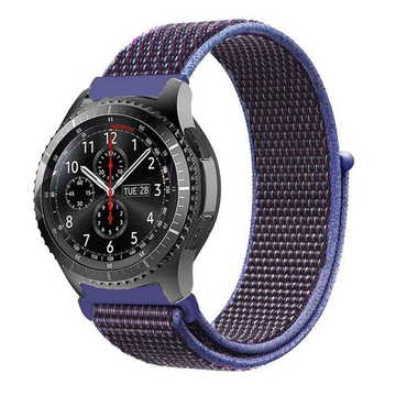 Ремінець для фітнес браслета BeCover Nylon Style for Samsung Galaxy Watch 42mm/Watch Active/Active 2 40/44mm/Watch 3 41mm/Gear S2 Classic/Gear Sport Purple (705821)