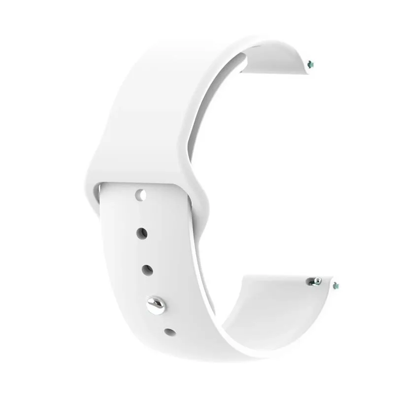 Ремінець для фітнес браслета BeCover for Samsung Galaxy Watch 46mm/Watch 3 45mm/Gear S3 Classic/Gear S3 Frontier White (706317)