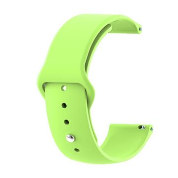 Ремешок для фитнес браслета BeCover for Xiaomi iMi KW66/Mi Watch Color/Haylou LS01/LS02 Lime (706363)