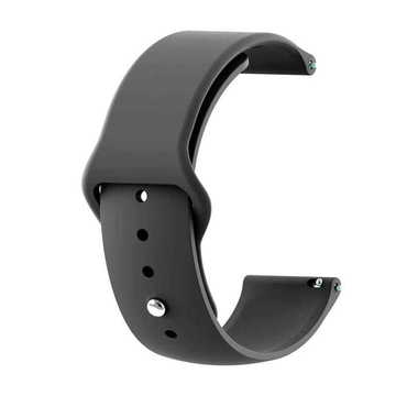 Ремінець для фітнес браслета BeCover for Xiaomi iMi KW66/Mi Watch Color/Haylou LS01/LS02 Black (706356)