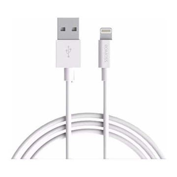 Кабель синхронизации Romos CB13 USB Mfi Lightning 1m White