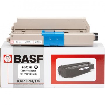 Картридж BASF OKI C510/511/530 / 44973540 Black (KT-44973540)
