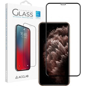 Захисне скло ACCLAB Premium for iPhone XS Max/11 Pro Max Black