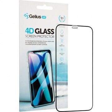 Захисне скло Gelius 4D for iPhone 12 mini Black