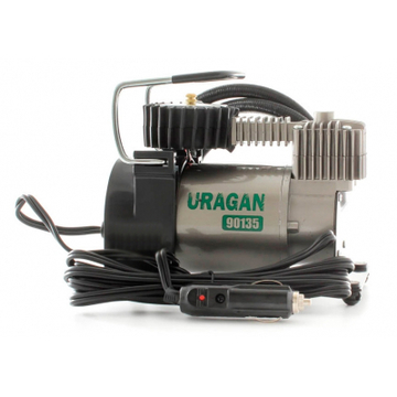Автокомпресор URAGAN с автостопом 37 л / мин (90135)