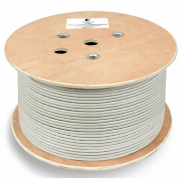 Патч-корд ЗЗЦМ UTP 305м 4*2*23AWG[0,51] медь[СU] cat.6, внутренний [PVC] (72569)