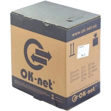 Патч-корд OK-Net FTP 500м (КППЕт-ВП (100) 2х2х0,51/500)