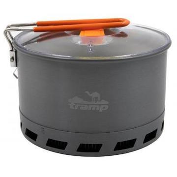 Посуд для відпочинку та туризму Tramp анодований з теплообмінником 2,2 л (TRC-119)