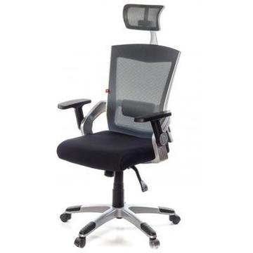 Офісне крісло Аклас Прима PL HR ANF Silverе (08173)