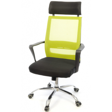 Офісне крісло Аклас Крокус CH TILT Black (Black Салатовий) (10047591)