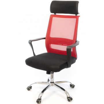 Офісне крісло Аклас Крокус CH TILT Black (Black Red) (10047592)