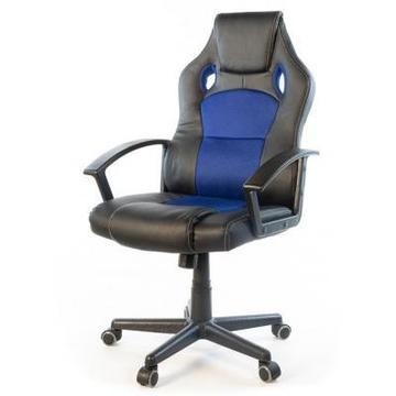 Офісне крісло Аклас Анхель PL TILT чорно-Blue (20996)