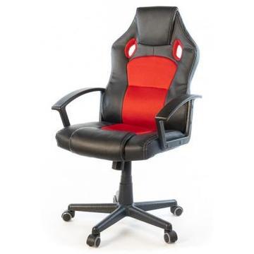 Офісне крісло Аклас Анхель PL TILT чорно-Red (20995)