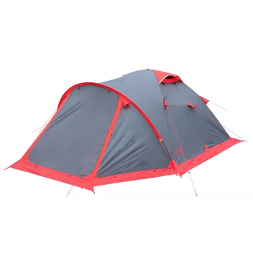 Палатка и аксессуар Tramp Mountain 3 V2 Grey/Red (TRT-023)