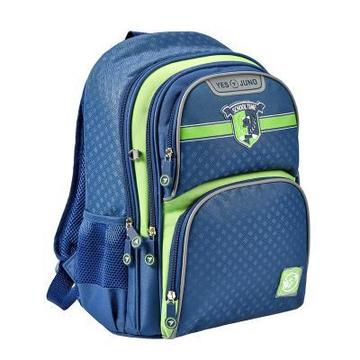 Рюкзак и сумка Yes S-30 Juno School time Blue/зеленый (558011)