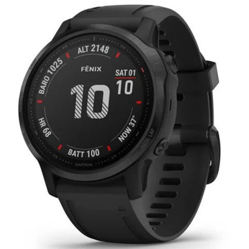 Смарт-часы Garmin fenix 6S Pro Black w/Black Band (010-02159-14)
