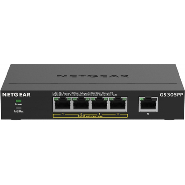 Комутатор Netgear GS305PP-100PES