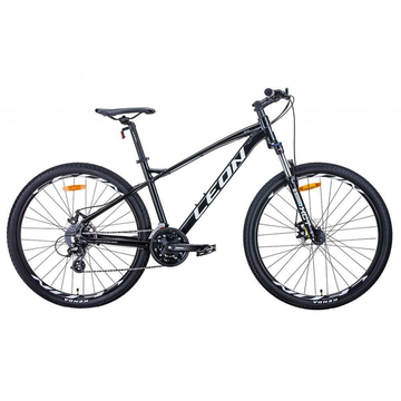Велосипед Leon 275" XC-90 рама-165" 2021 Black/White (OPS-LN-27.5-086)