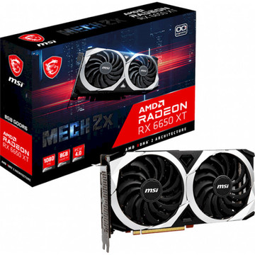 Видеокарта MSI Radeon RX 6650 XT 8GB DDR6 MECH 2X