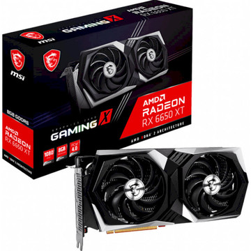 Видеокарта MSI Radeon RX 6650 XT 8GB DDR6 GAMING X