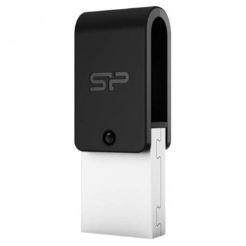 Флеш пам'ять USB Silicon Power 32GB Mobile X21 USB 2.0 (SP032GBUF2X21V1K)