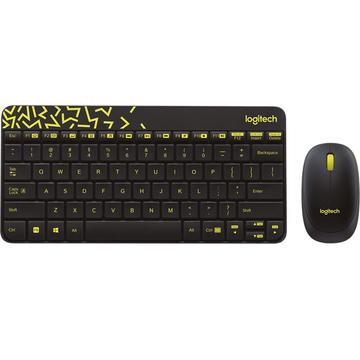 Комплект (клавіатура і мишка) Logitech Wireless Combo MK240 Ru (920-008213)