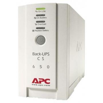 Источник бесперебойного питания APC Back-UPS CS 650VA (BK650EI)