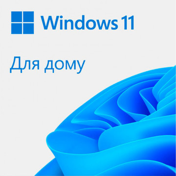 Операційна система Microsoft Windows 11 Home 64Bit Ukrainian 1pk DSP OEI DVD