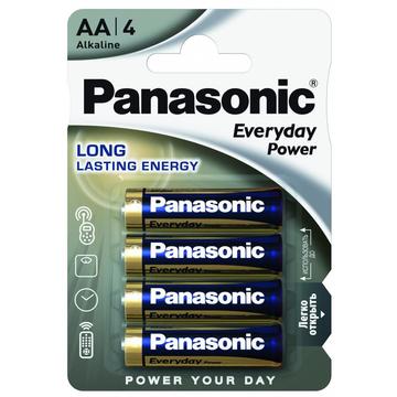 Батарейка Panasonic EVERYDAY POWER AA блистер 4 шт.