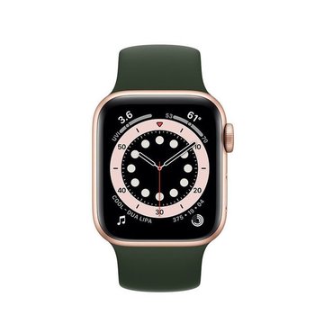 Смарт-годинник Apple Watch Series 6 40mm Gold-Almn Cyprus Green Solo Loop GPS (MG193/MYQ02)