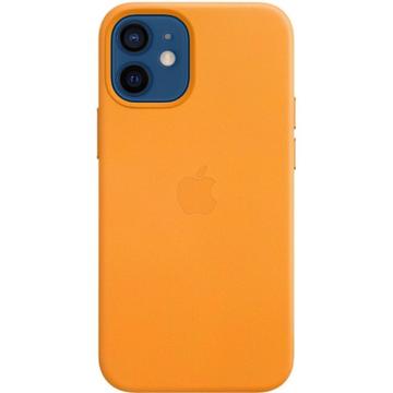 Чехол-накладка Apple iPhone 12 mini Leather Case with MagSafe - California Poppy (MHK63)