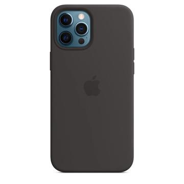 Чохол-накладка Apple iPhone 12 Pro Max Silicone Case with MagSafe - Black (MHLG3)