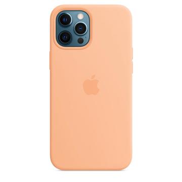 Чехол-накладка Apple iPhone 12 Pro Max Silicone Case with MagSafe - Cantaloupe (MK073)
