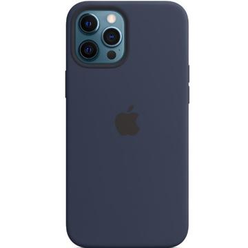 Чехол-накладка Apple iPhone 12 Pro Max Silicone Case with MagSafe - Deep Navy (MHLD3)