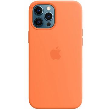 Чехол-накладка Apple iPhone 12 Pro Max Silicone Case with MagSafe - Kumquat (MHL83)