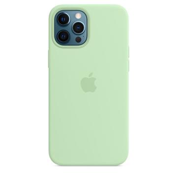 Чохол-накладка Apple iPhone 12 Pro Max Silicone Case with MagSafe - Pistachio (MK053)